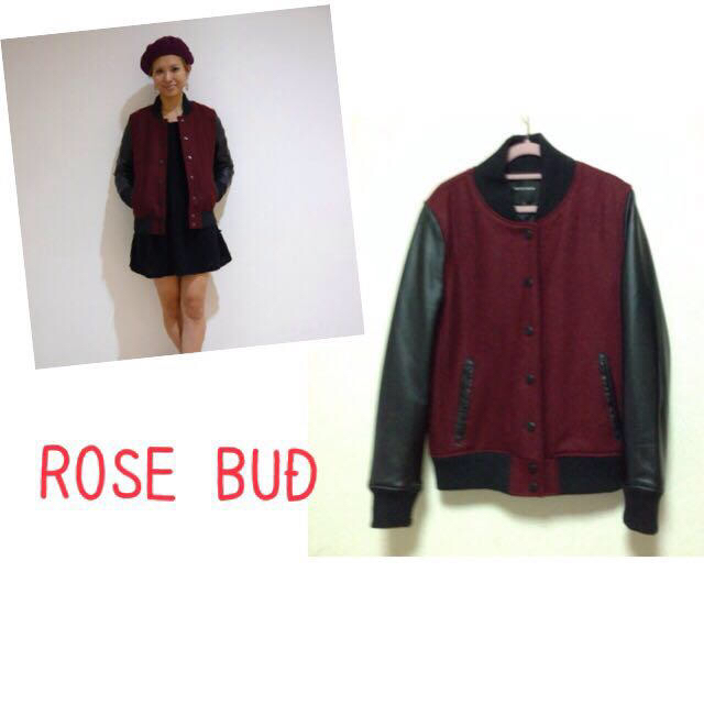 ROSE BUD(ローズバッド)のローズバッド♡スタジャン レディースのジャケット/アウター(スタジャン)の商品写真