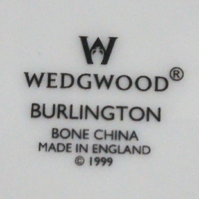WEDGWOOD(ウェッジウッド)の未使用品 ウェッジウッド バーリントン BBプレート インテリア/住まい/日用品のキッチン/食器(食器)の商品写真