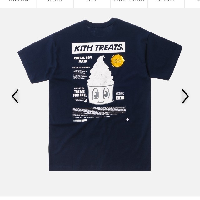 KITH TREATS  Proof Of Purchase Tee　ネイビー メンズのトップス(Tシャツ/カットソー(半袖/袖なし))の商品写真