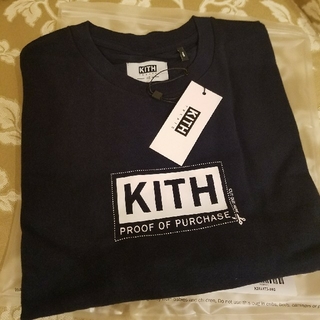 KITH TREATS  Proof Of Purchase Tee　ネイビー(Tシャツ/カットソー(半袖/袖なし))