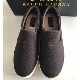 ポロラルフローレン(POLO RALPH LAUREN)の新品❤︎ポロラルフローレン スリッポン(スリッポン/モカシン)