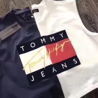 トミーヒルフィガー(TOMMY HILFIGER)のトミー ノースリーブシャツ(Tシャツ(半袖/袖なし))