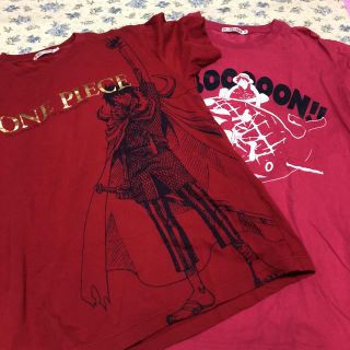 ユニクロ(UNIQLO)のルフィのTシャツ2枚(Tシャツ/カットソー(半袖/袖なし))