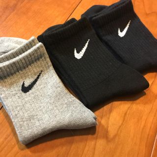 ナイキ(NIKE)のナイキ 靴下 ３枚組 キッズ 19～21(靴下/タイツ)