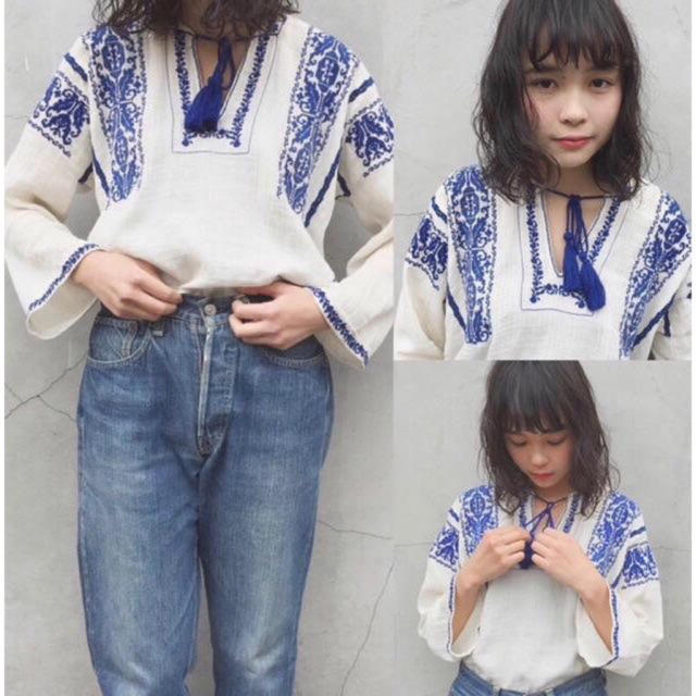 Isabel Marant(イザベルマラン)のじゅん様用‼️ISABEL MARANT ÉTOILE 刺繍ブラウス レディースのトップス(シャツ/ブラウス(長袖/七分))の商品写真