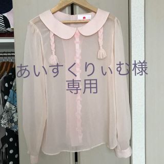 ケイスケカンダ(keisuke kanda)の専用   ピンクブラウス♡(シャツ/ブラウス(長袖/七分))