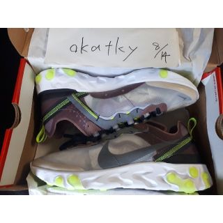 ナイキ(NIKE)のNIKE REACT ELEMENT 87　リアクトエレメント　27.5cm(スニーカー)