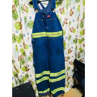 Dickies - dickies オーバーオール リフレクターの通販|ラクマ