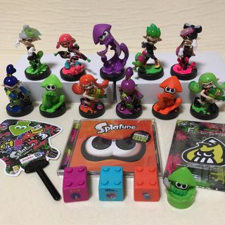 ニンテンドウ(任天堂)の如月様専用 スプラトゥーン アミーボ amiibo 11体＋サントラetc(ゲームキャラクター)