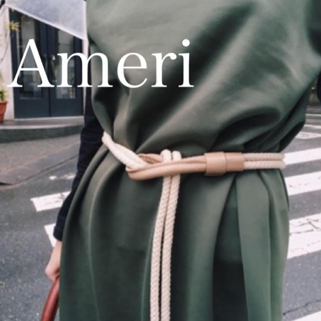 Ameri VINTAGE(アメリヴィンテージ)の 【新品未使用】人気完売品❗️Ameri VINTAGE ロープベルト/ベージュ レディースのファッション小物(ベルト)の商品写真