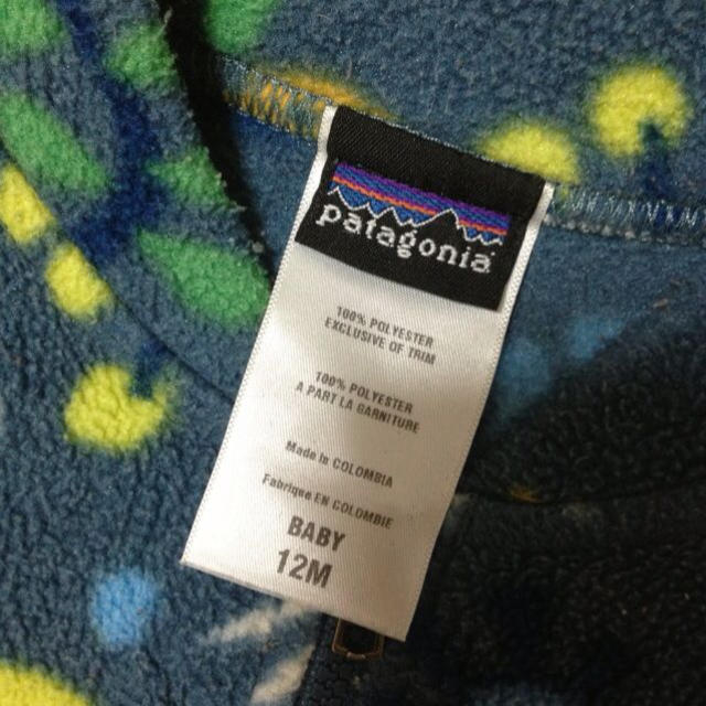 patagonia(パタゴニア)のパタゴニアフリースベスト 12M キッズ/ベビー/マタニティのキッズ服男の子用(90cm~)(その他)の商品写真