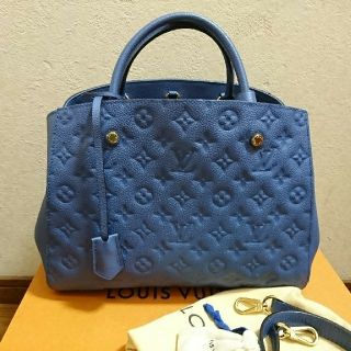 ルイヴィトン(LOUIS VUITTON)の限定色 ルイヴィトン モンテーニュMM (トートバッグ)