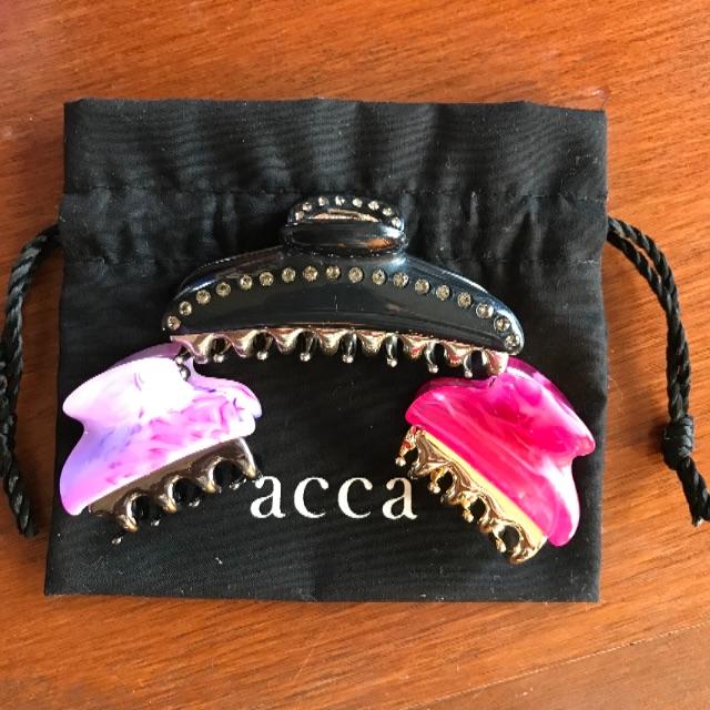 acca - アッカヘアクリップ中 小