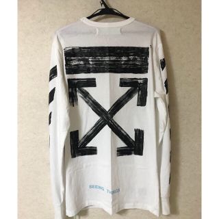 オフホワイト(OFF-WHITE)のoff-white  ロンT(Tシャツ/カットソー(七分/長袖))