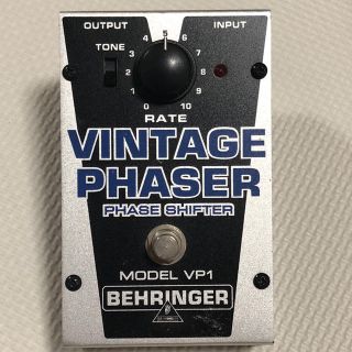 BEHRINGER vintage  phaser VP1(エフェクター)