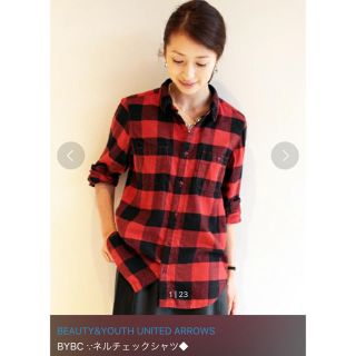 ビューティアンドユースユナイテッドアローズ(BEAUTY&YOUTH UNITED ARROWS)のネルチェックシャツ(シャツ/ブラウス(長袖/七分))