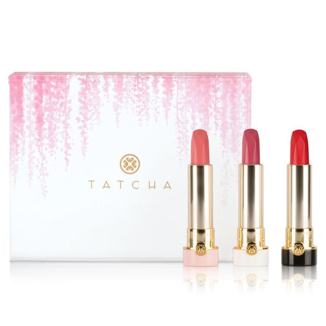 Sephora(セフォラ)のTATCHA レア 口紅 三本セット 新品  タチャ セフォラ  コスメ/美容のベースメイク/化粧品(口紅)の商品写真