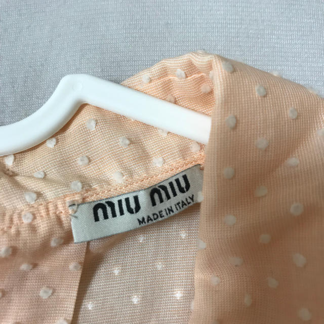 miumiu(ミュウミュウ)のmiumiu   ブラウス レディースのトップス(シャツ/ブラウス(長袖/七分))の商品写真