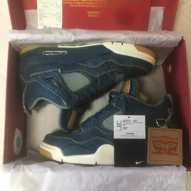 【激安大特価!】 NIKE NRG LEVIS 4 JORDAN AIR NIKE - スニーカー