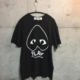 コムデギャルソン(COMME des GARCONS)のcomme des garcons play tシャツ black (Tシャツ/カットソー(半袖/袖なし))