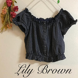 リリーブラウン(Lily Brown)の☆Lily Brown☆リリーブラウン  オフショルブラウス(シャツ/ブラウス(半袖/袖なし))