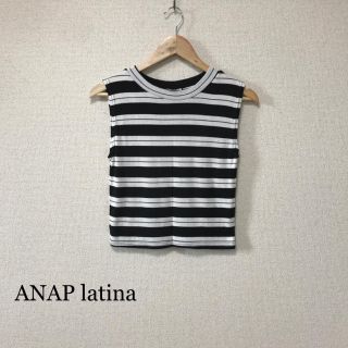 アナップラティーナ(ANAP Latina)のランダムボーダートップス(Tシャツ(半袖/袖なし))