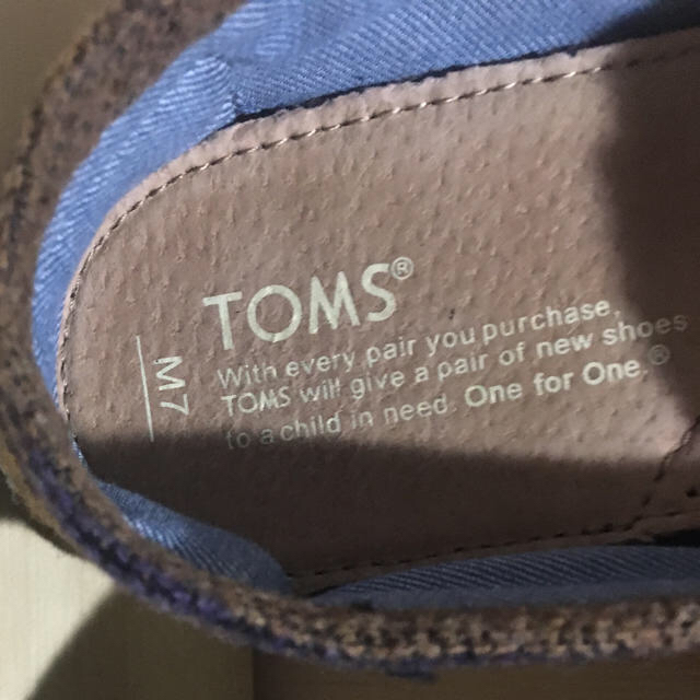 TOMS(トムズ)のToms スリッポン 秋冬物 メンズの靴/シューズ(スリッポン/モカシン)の商品写真