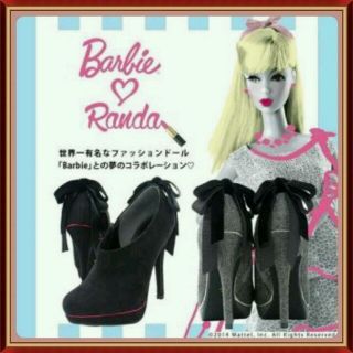 ランダ(RANDA)のRANDA×Barbie  コラボ  (ブーツ)