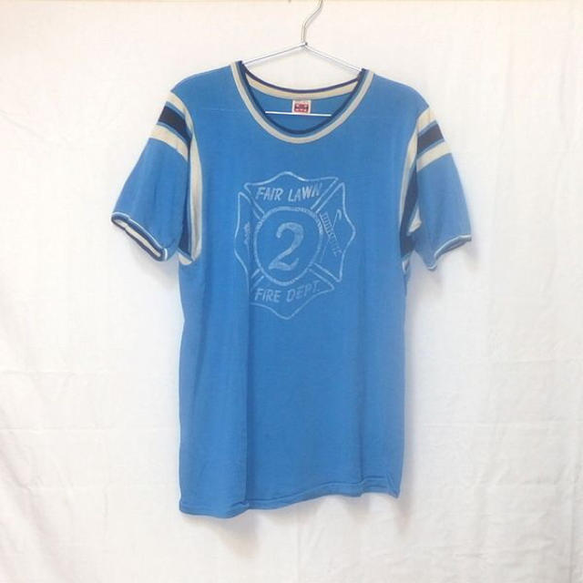 ▪️70’s【MASON】BLUE TEE