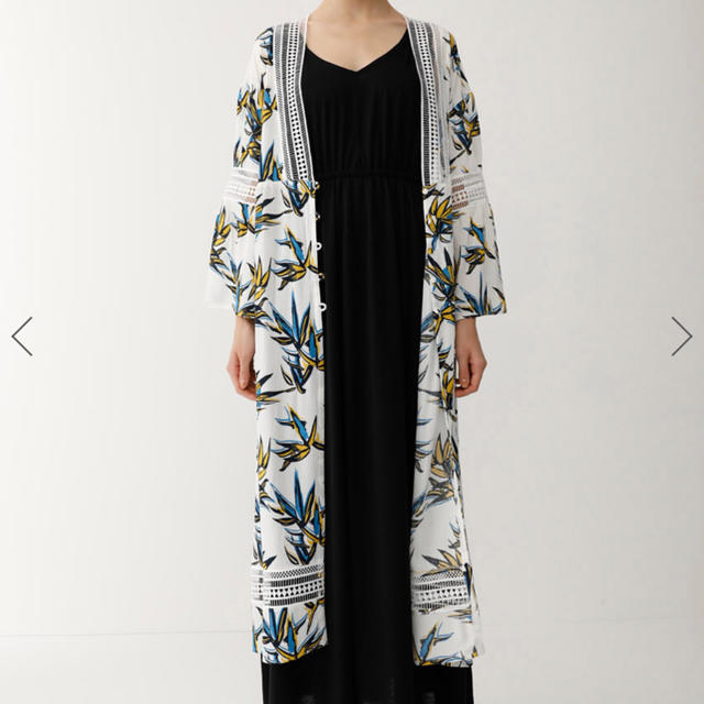 高嶺の花 moussy WAIST LOOP ガウン-