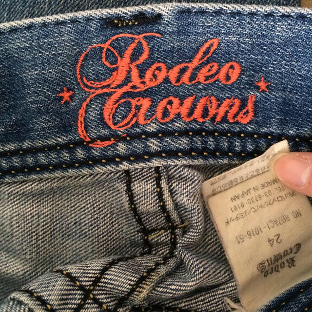 RODEO CROWNS(ロデオクラウンズ)のRODEOCROWNSストレートデニム レディースのパンツ(デニム/ジーンズ)の商品写真