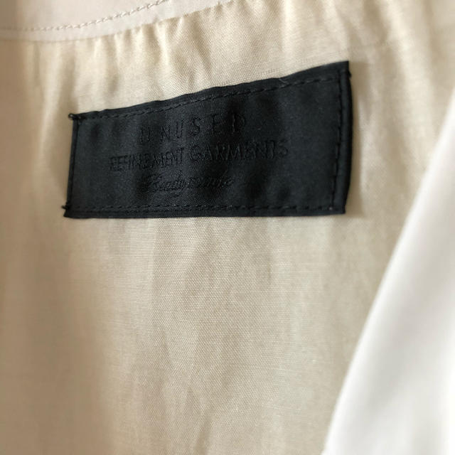 UNUSED - unused レースアップ ブルゾンの通販 by 断捨離|アン