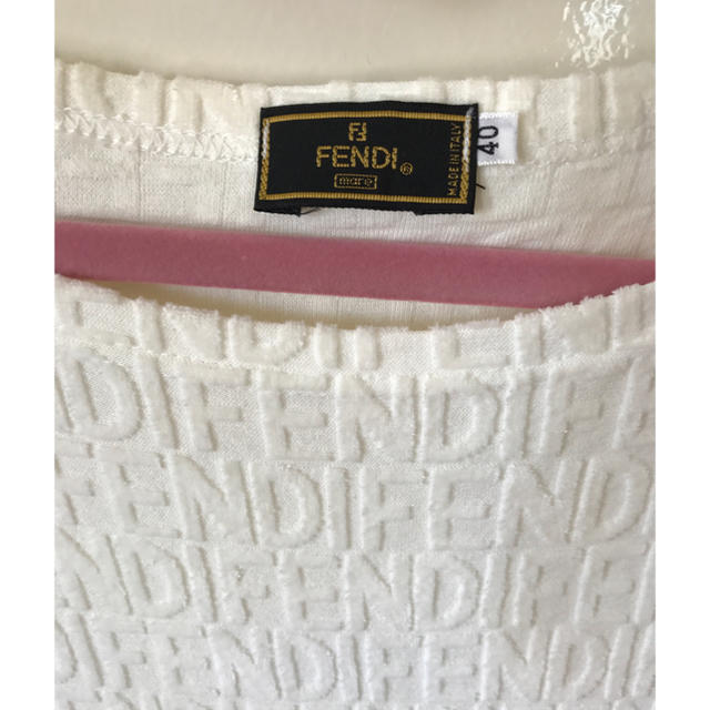 FENDI(フェンディ)の【FENDI】ロゴ柄ワンピース レディースのワンピース(ロングワンピース/マキシワンピース)の商品写真
