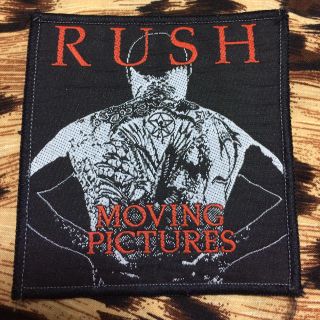 RUSH 激レア‼️ROCKバンド ワッペン アップリケ パッチ 黒 (ミュージシャン)