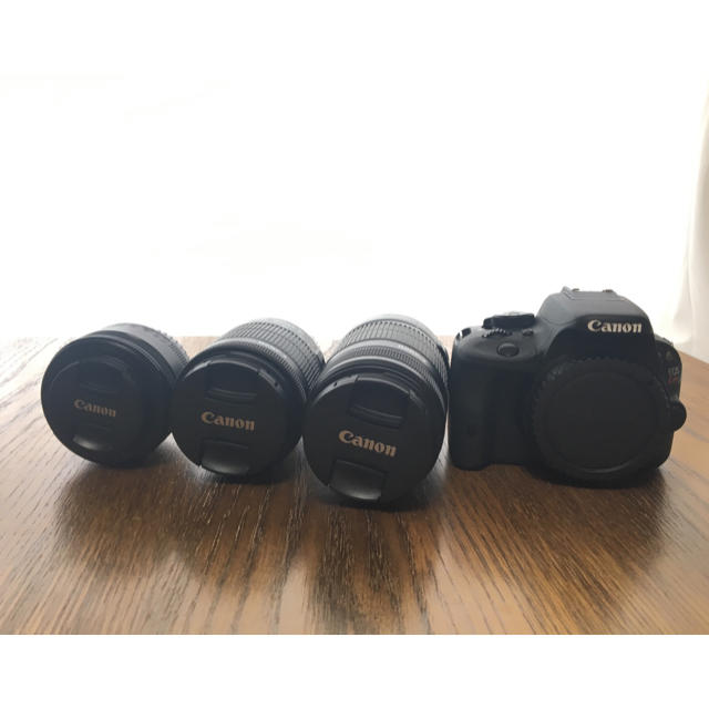 延長保証 Canon EOS kiss x7 ダブルズームキット＆単焦点レンズ