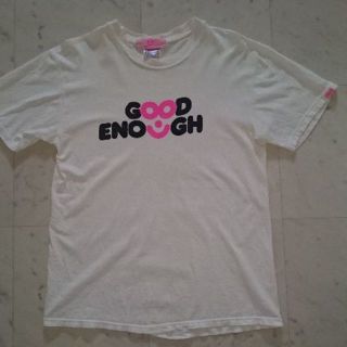 グッドイナフ(GOODENOUGH)のGOOD ENOUGH（グッドイナフ） 半袖　Tシャツ　白　ホワイト(Tシャツ/カットソー(半袖/袖なし))