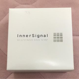 オオツカセイヤク(大塚製薬)のインナーシグナル リジュブネイトベースソープb 洗顔石鹸 80g 新品未使用(洗顔料)