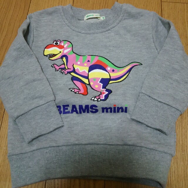 BEAMS(ビームス)のBEAMSmini 長袖トレーナー キッズ/ベビー/マタニティのキッズ服男の子用(90cm~)(Tシャツ/カットソー)の商品写真