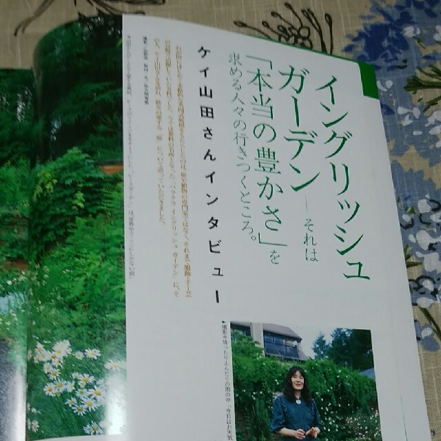 インテリアガーデン　秋号 エンタメ/ホビーの雑誌(ファッション)の商品写真