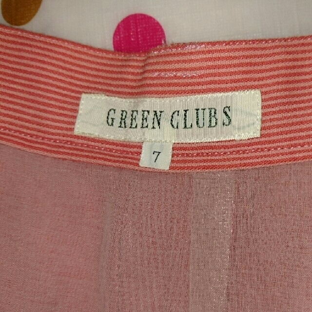 GREEN CLUBS(グリーンクラブ)のGREEN CLUBS(グリーンクラブ)☆キュロット・スカート レディースのパンツ(キュロット)の商品写真