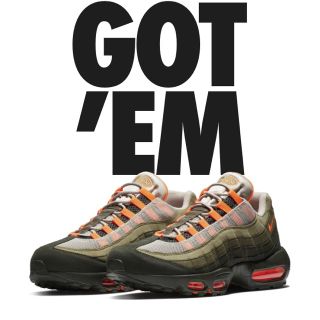 ナイキ(NIKE)のNIKE AIR MAX 95 OG ORANGE(スニーカー)