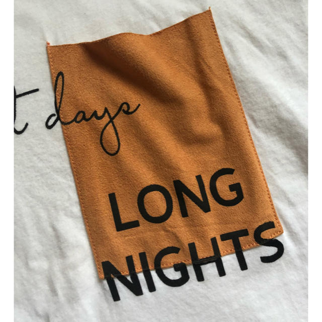 ZARA(ザラ)のzara ポケット付きロゴT レディースのトップス(Tシャツ(半袖/袖なし))の商品写真