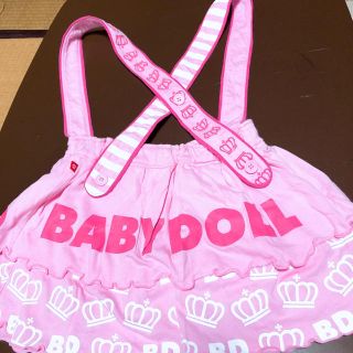 ベビードール(BABYDOLL)のBABY DOLL オーバーオール(スカート)