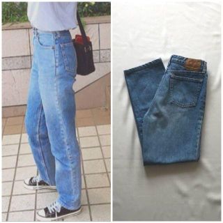 超貴重 90s ビンテージ Levi's w515 強ハイウェスト デニム