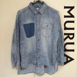 ムルーア(MURUA)のMURUAムルーアデニムシャツブラウス(シャツ/ブラウス(長袖/七分))