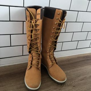 ティンバーランド(Timberland)のティンバーランド timberland ロングブーツ イエロー(ブーツ)