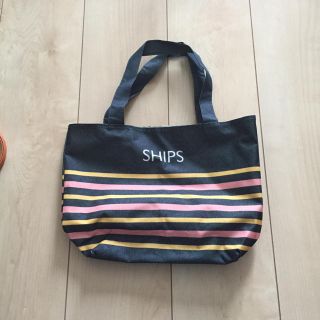 シップス(SHIPS)の値下げ！SHIPSミニトートバック(トートバッグ)