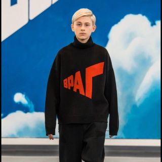 コムデギャルソン(COMME des GARCONS)のgosha rubchinskiy ニット XL 新品未使用(ニット/セーター)