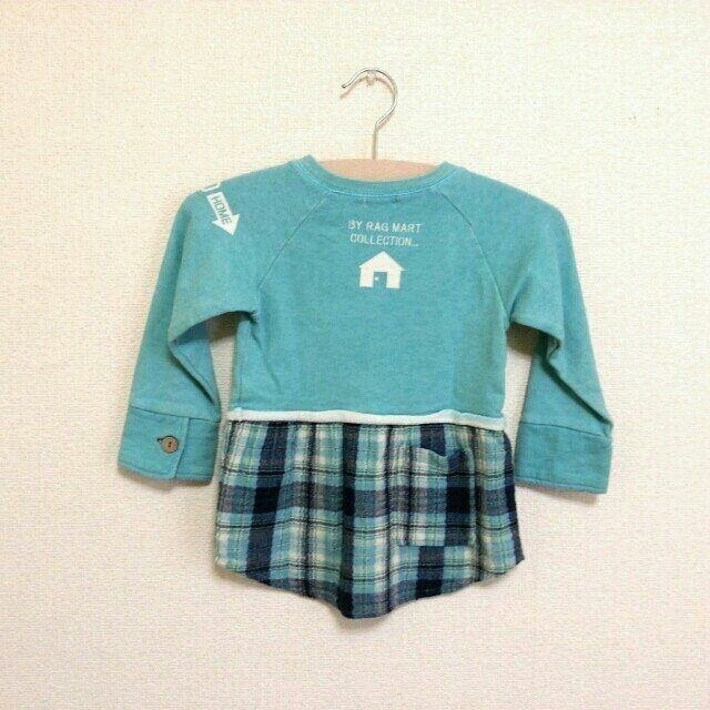 RAG MART(ラグマート)のラグマート 95 ワンピース キッズ/ベビー/マタニティのキッズ服女の子用(90cm~)(その他)の商品写真