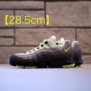 ナイキ(NIKE)の【28.5cm】NIKE AIR VAPORMAX 95 NEON YELLOW(スニーカー)